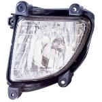 FARO FARETTO FENDINEBBIA DESTRO H8 PARABOLA CROMATA LISCIA PER KIA SPORTAGE DAL 2005 AL 2007