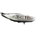 FARO FANALE PROIETTORE SX H7-H1 C/MOTOR EL+DRL A LED FORD FIESTA 01/13> PARABOLA CROMATA HELLA