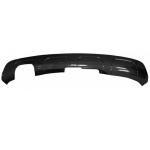 SPOILER PARAURTI POSTERIORE GRIGIO SCURO LUCIDO PER BMW X1 E84 01/10>SCARICO DOPPIO