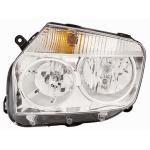 FARO FANALE PROIETTORE SX H7-H1 PRED REG ELETT PER DACIA DUSTER 2010> PARABOLA CROMATA
