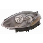 FARO FANALE PROIETTORE DX 2H1 C/MOTORE PER FIAT CROMA DAL 2007/BRAVO DAL 2007 PARABOLA GRIGIA