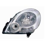 FARO FANALE PROIETTORE DX H4 PRED REG ELETT PER RENAULT KANGOO 2007> PARABOLA CROMATA