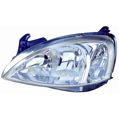 FARO FANALE PROIETTORE SX 2H7 PRED REG ELETT PER OPEL CORSA C 2002>2003 MODELLO VALEO