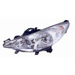 FARO FANALE PROIETTORE DX 2H7-H1 C/FBL PRED REG ELETT PER PEUGEOT 207 2006>
