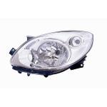 FARO FANALE PROIETTORE DX H4 PRED REG ELET PER RENAULT TWINGO 2007> PARABOLA CROMATA