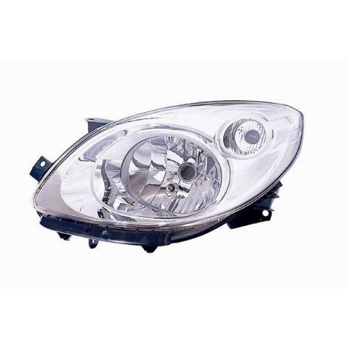 FARO FANALE PROIETTORE SX H4 PRED REG ELET PER RENAULT TWINGO 2007> PARABOLA CROMATA