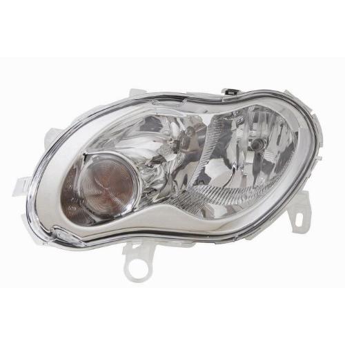 FARO FANALE PROIETTORE DX H7-H1 C/MOT EL PER SMART FORTWO 2002>2007