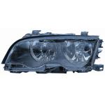 FARO FANALE PROIETTORE SX 2H7 C/MOTOR EL PER BMW SERIE 3 E46 CC 1998> PARABOLA NERA