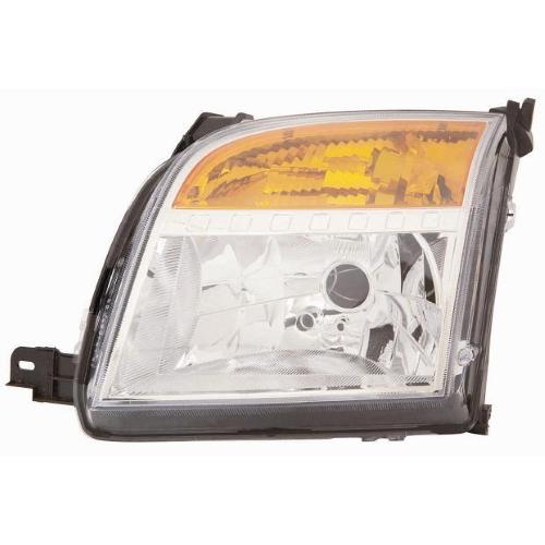 FARO FANALE PROIETTORE DX H4 C/MOTOR ELETT PER FORD FUSION 2005> FRECCIA ARANCIO