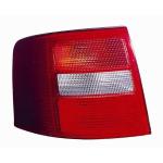 FANALE FANALINO POSTERIORE SINISTRO BIANCO ROSSO SENZA PORTALAMPADA PER AUDI A6 DAL 1997 AL 1999 STATION WAGON
