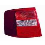 FANALE FANALINO POSTERIORE SINISTRO BIANCO ROSSO SENZA PORTALAMPADA PER AUDI A6 DAL 1999 AL 2004 STATION WAGON