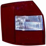 FANALE FANALINO POSTERIORE DESTRO BIANCO ROSSO SENZA PORTALAMPADA PER AUDI A4 AVANT DAL 2000 AL 2004 STATION WAGON