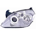 FARO FANALE PROIETTORE SX H1-H7 PRED REG ELETT PER OPEL TIGRA 2004> ENJOY PARABOLA CROMATA