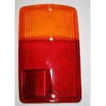 LENTE TRASPARENTE FANALE POST/SX ARANCIO ROSSO PER FIAT 126 BERLINA E PERSONAL