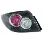 FANALE FANALINO POSTERIORE DESTRO ESTERNO NERO PER MAZDA 3 DAL 2006 AL 2008 5 PORTE