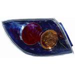 FANALE FANALINO POSTERIORE SINISTRO ESTERNO CRYSTAL SENZA PORTALAMPADA PER MAZDA 3 DAL 2003 AL 2008