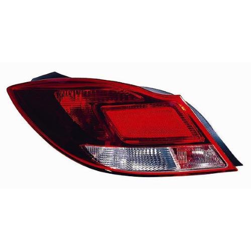 FANALE FANALINO POSTERIORE S/P SINISTRO BIANCO ROSSO OPEL INSIGNIA 2009 2013 4 PORTE