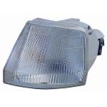 FANALE FANALINO ANTERIORE SINISTRO SENZA PORTALAMPADA PER PEUGEOT 106 DAL 1991 AL 1996 BIANCO