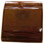 FANALE FANALINO LATERALE DESTRO=SINISTRO SENZA PORTALAMPADA PER RENAULT LAGUNA DAL 2001 AL 2005 ARANCIO