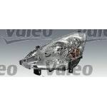 FARO FANALE PROIETTORE DX H4 C/MOTOR ELETT PARAB CROM PEUGEOT PARTNER 01/13> VALEO