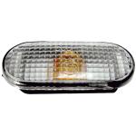 FANALE FANALINO LATERALE DESTRO=SINISTRO SENZA PORTALAMPADA PER FORD - SEAT - VOLKSWAGEN BIANCO