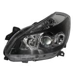 FARO FANALE PROIETTORE DX H1+H1+H7 PRED REG ELETT RENAULT CLIO 12/07>PARAB NERA VALEO