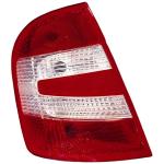 FANALE FANALINO POSTERIORE DESTRO BIANCO ROSSO SKODA FABIA DAL 2004 AL 2006 5 PORTE