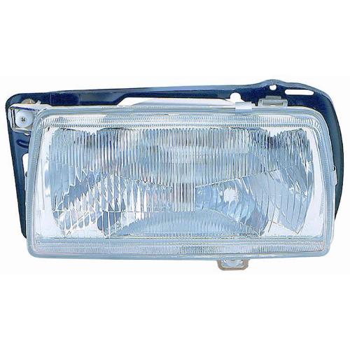 FARO FANALE PROIETTORE SX H4 CON CORNICE PER VOLKSWAGEN JETTA 1983>1992