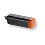 FANALE FANALINO LATERALE DESTRO=SINISTRO PER IVECO EUROCARGO DAL 2003 ARANCIO VERSIONE CASSONATO