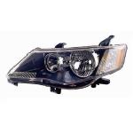 FARO FANALE PROIETTORE DX HB3-HB4 C/MOT EL PER MITSUBISHI OUTLANDER 2007>2010 PARABOLA NERA