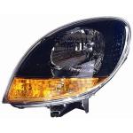 FARO FANALE PROIETTORE SX H4 IND DIREZ AR PRED REG EL PER RENAULT KANGOO 2003> PARABOLA NERA