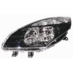 FARO FANALE PROIETTORE SX H7-H7 PRED REG ELETT PER RENAULT SCENIC 2009>2011 PARABOLA NERA