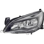 FARO FANALE PROIETTORE DX 2H7 C/MOTOR ELETT C/DRL OPEL ASTRA J 01/10> PARAB NERA HELLA