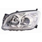 FARO FANALE PROIETTORE SX H11-HB3 C/MOTOR ELETT PER TOYOTA RAV 4 2009>2010 PARABOLA CROMATA