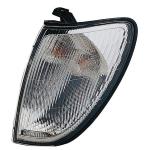 FANALE FANALINO ANTERIORE SINISTRO SENZA PORTALAMPADA PER TOYOTA LAND CRUISER FJ 100 DAL 1998 AL 2002 BIANCO