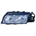 FARO FANALE PROIETTORE DX H7-H7 PRE REG ELET PER VOLVO S80 1998>2003 CORNICE INTERNA NERA