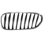 GRIGLIA MASCHERINA ANT/SX CROM-NERA PER BMW Z4 E85-E86 01/03>