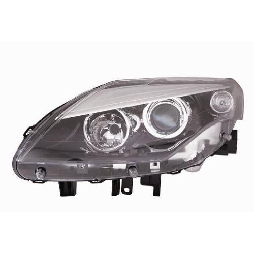 FARO FANALE PROIETTORE DX H7-H7 PRED REG ELETT PER RENAULT LAGUNA 2010> PARABOLA NERA