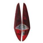 FANALE FANALINO POSTERIORE DESTRO BIANCO ROSSO SENZA PORTALAMPADA PER FIAT PUNTO DAL 2003 3 PORTE