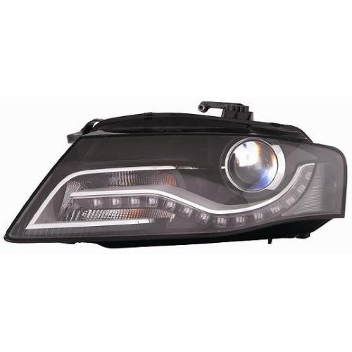 FARO FANALE PROIETTORE DX XENON D3S A LED C/MOTOR ELETT PER AUDI A4 2007>