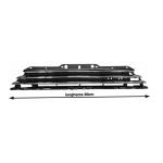 GRIGLIA MASCHERINA CROMATA-NERA PER MINI ONE-COOPER D 07/06>12/09
