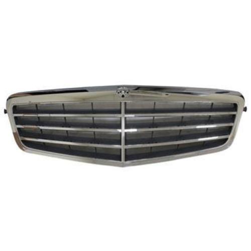 GRIGLIA MASCHERINA CROMATA-GRIGIA PER MERCEDES CLASSE E W212 05/09> CLASSIC