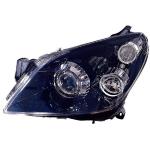 FARO FANALE PROIETTORE DX XENON 2DS-H7 PRED REG EL PER OPEL ASTRA H 2004>2009 PARABOLA NERA