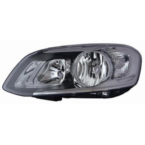 FARO FANALE PROIETTORE SX H7-H9 C/MOTORE ELETTRICO PER VOLVO XC60 2013> PARABOLA NERA