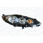 FARO FANALE PROIETTORE DX H7-H1 C/MOTOR ELETT FORD FIESTA 01/09> PARAB NERA MAGNETI MARELLI