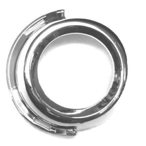 MODANATURA CORNICE FEND SX CROM PEUGEOT 307 SPORT 09/05>07/07