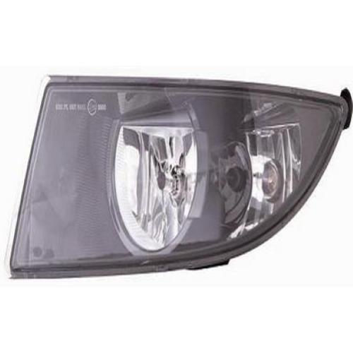 FARO FARETTO FENDINEBBIA DESTRO H8 PARABOLA NERA PER SKODA FABIA/ROOMSTER DAL 2010 VERSIONE SPORT