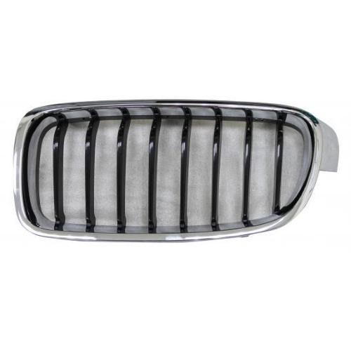 GRIGLIA MASCHERINA ANT/SX CROM-NERA PER BMW SERIE 3 F30 06/11> SPORT