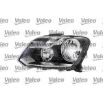 FARO FANALE PROIETTORE DX H7-H1 C/MOTOR EL VOLKSWAGEN AMAROK 01/11> PARAB NERA VALEO