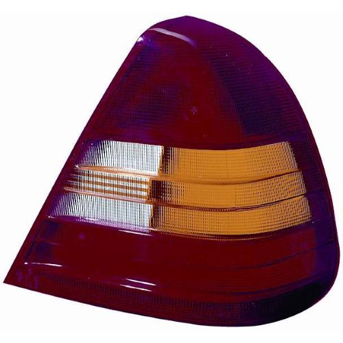LENTE TRASPARENTE FANALE POST/SX ARANCIO BIANCO ROSSO PER MERCEDES CLASSE C W202 DAL 1993 AL 1997